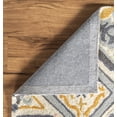 thumbnail image 3 of Linon Trio Collette Hand Tufted Polyester 5'x7' Rug in Gray, 3 of 4
