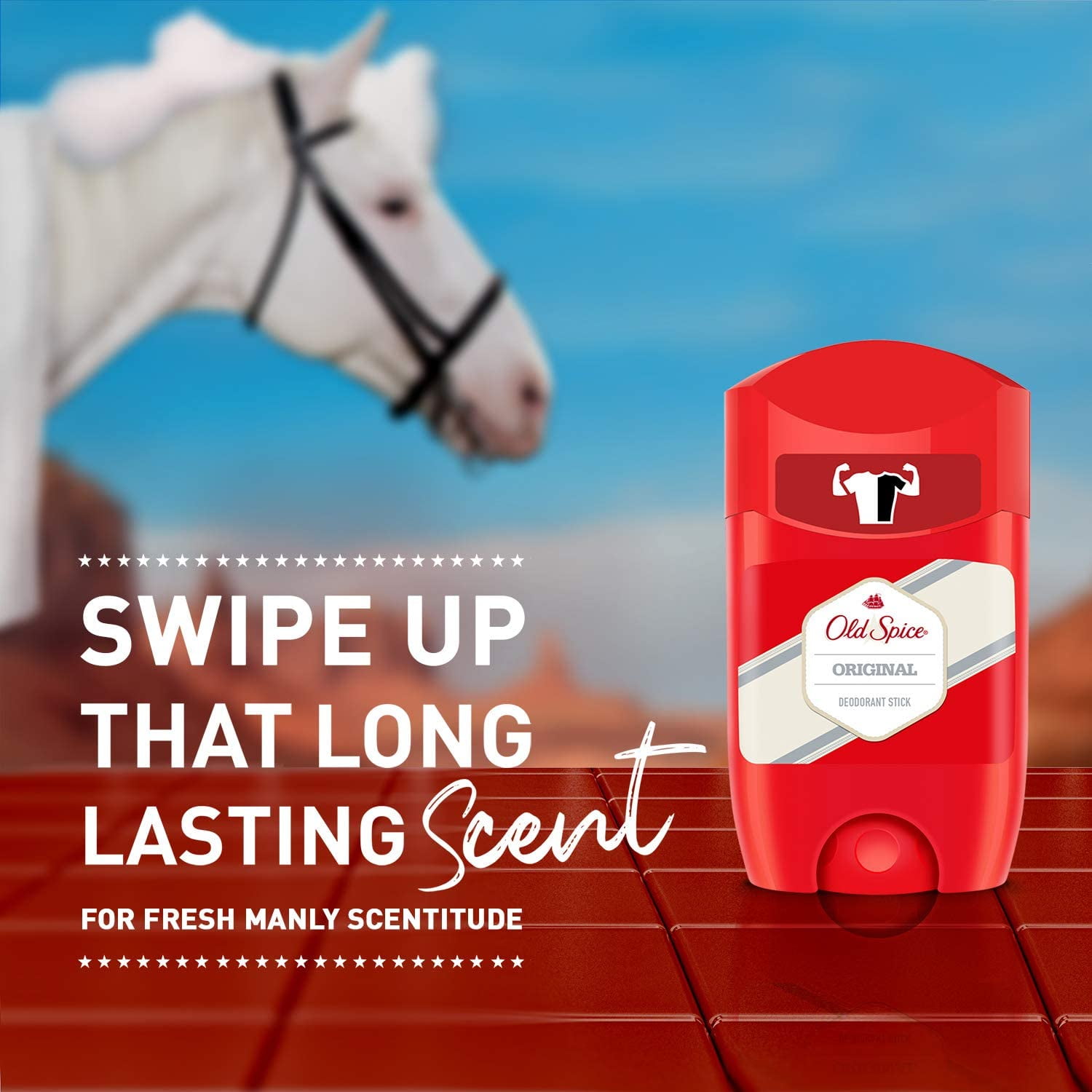 Pack of 6 / Old Spice Original Deodorant Stick Aluminium Free 50 ml (6x 1.69 oz)