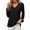 Black, variant on ATOYSOY Solid Color Tops V Neck Lace Pullovers Long Sleeve Tees Loose Eyelet Shirts for Women Casual Dressy Tunic Outwear Fall Trendy Black L