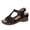 Black, variant on Wedge Sandals For Women Wide Width Comfortable Open Toe Ankle Strap Platform Low Heel Summer Casual Walking Shoes