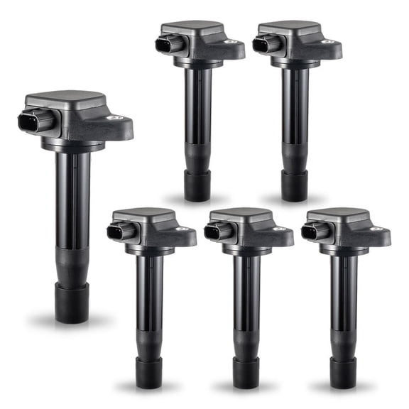 ISA Ignition Coil Pack of 6 for 3.5L 2008 2009 2010 2011 2012 2013 2014 2015 2016 2017 For Honda Odyssey Accord Acura TL RL TSX 3.5 V6 Coils Replacement for UF603 IC693 C1624 30520R70A01