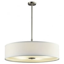 42196NI Kichler Lighting 5 light Pendant - with Transitional inspirations - 12 inches tall by 30 inches wide-Brushed Nickel Finish
