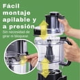 thumbnail image 4 of Procesador de Alimentos Hamilton Beach Stack & Snap 12 Tazas | Disco Reversible + Cuchilla Sin BPA, 4 of 8
