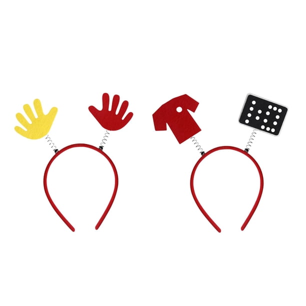 Diadema para fiesta de fútbol, diadema para animar el ánimo, tocado de fútbol, diadema para vacaciones Palma y Uniformes