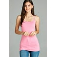 thumbnail image 3 of Essential Basic Women's Basic Casual Long Camisole Cami Top Regular Sizes, 3 of 4