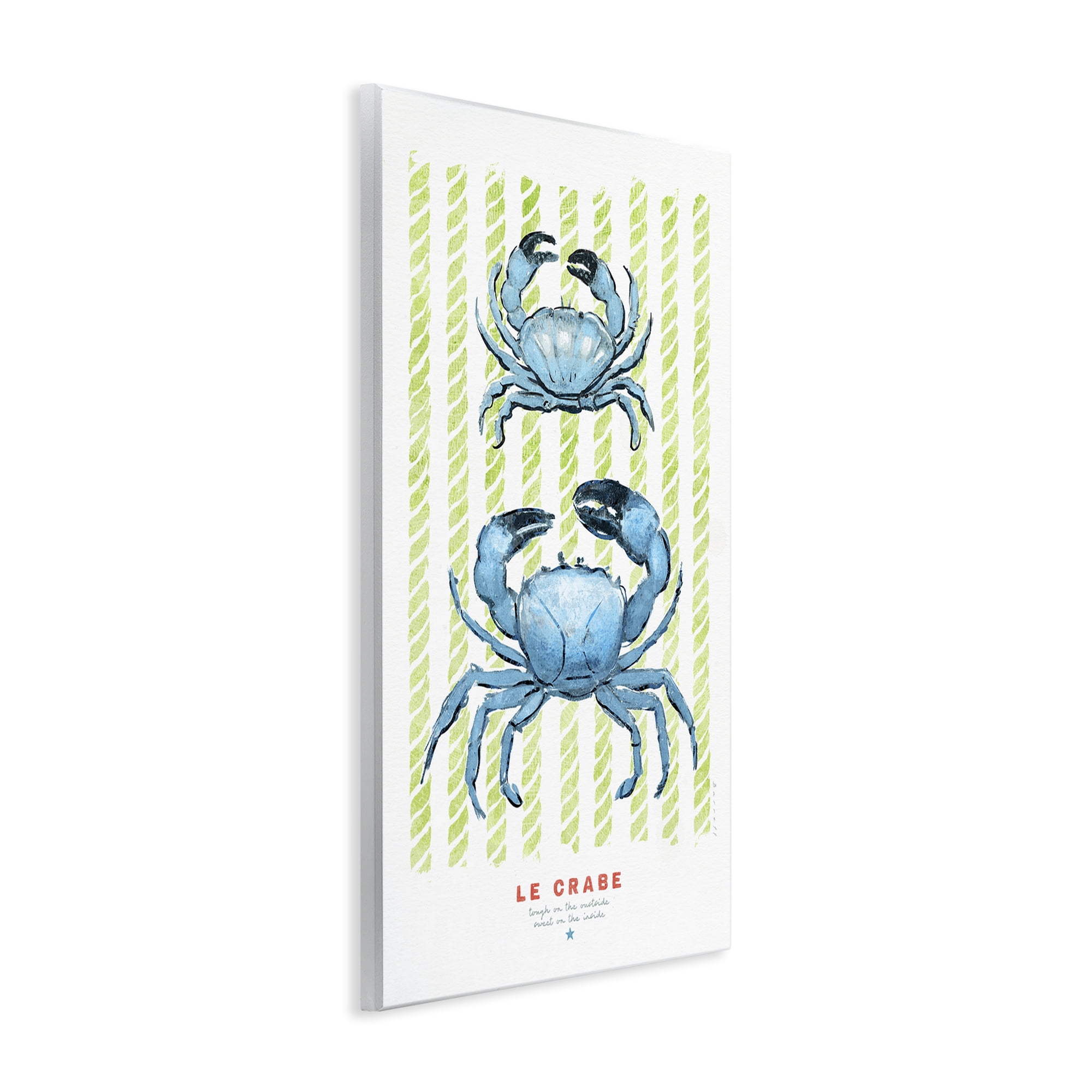 Stupell Industries Modern Bistro Crabs Wall Plaque Art, design by Chad Barrett