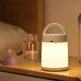 thumbnail image 4 of Table Lamp Sensor Bedside Lamp,3 Color Dimmable Nightstand Light,Touch Control USB Rechargeable,Color Changing Lamp,For Bedroom Living Room Office,Portable Eye Protection Holiday Gifts, 4 of 9