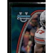 2024 Bowman University Chrome Football Card #39 Carnell Tate Teal Lava Refractor Ohio State Buckeyes