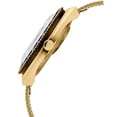 thumbnail image 3 of Timex 38 mm Q Timex Black/Blue 3-H Gold Case Blue Dial Gold Bracelet Gold/Blue/Gold One Size, 3 of 3