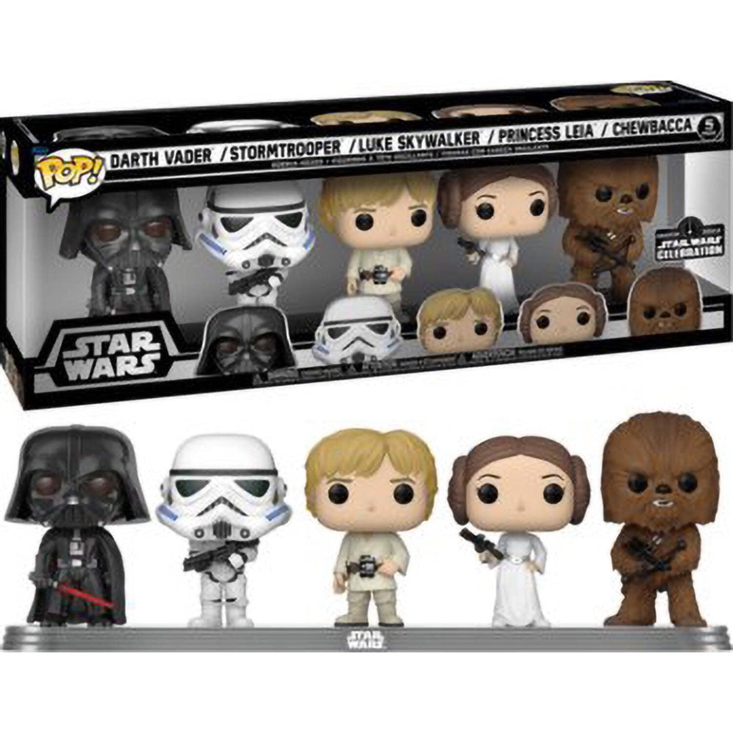 Funko Pop! Exclusive Star Wars Galactic Convention 2022 5-Pack Set