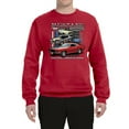 thumbnail image 2 of Wild Bobby Ford Mustang Untamed Spirit Mens Cars and Trucks Unisex Crewneck Sweatshirt, 2 of 6