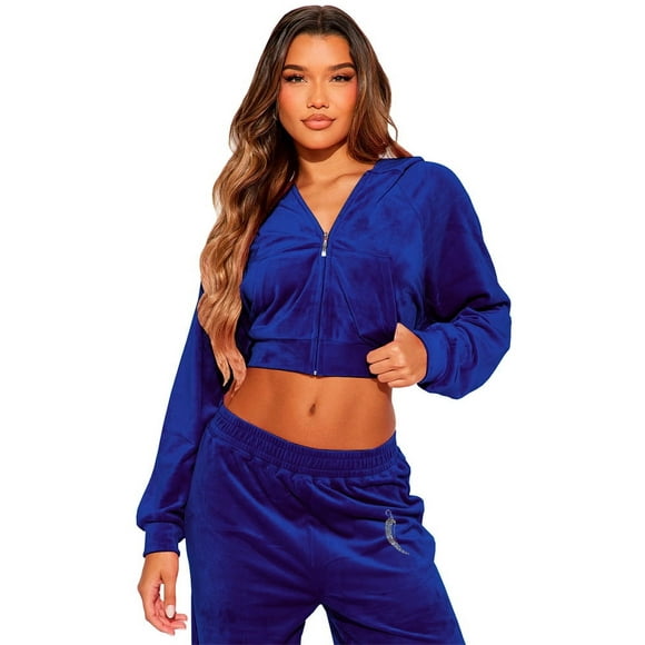 Conjunto Deportivo Dama Shendy Vendy Sudadera Manga Larga Pants Corte Recto Casual