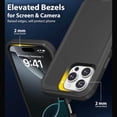 thumbnail image 4 of iPhone 16 Pro Case Cover 3 Layer Rugged / Heavy Duty / Shockproof 6.3" Black, 4 of 6