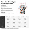 thumbnail image 5 of Balery Color Balls Camisa Casual de Manga Corta con Botones para Hombre, Texturizada, Estilo Cubano, para Playa, Verano-Medium, 5 of 5