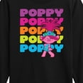 thumbnail image 3 of Trolls - Poppy Stacked Name - Toddler & Youth Long Sleeve Graphic T-Shirt, 3 of 5