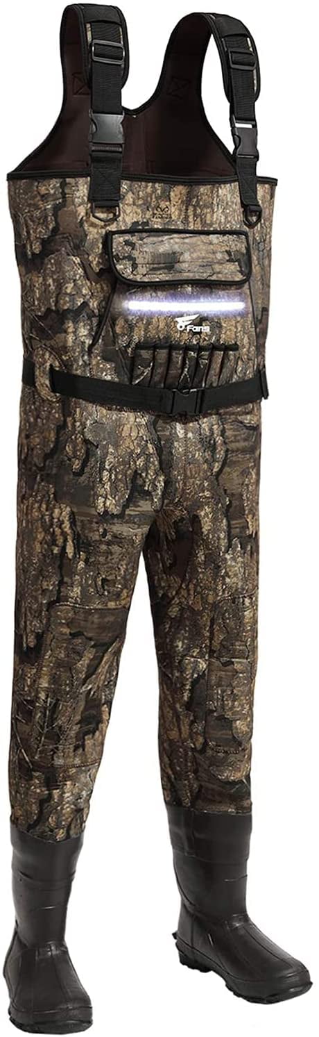 8 Fans Hunting Chest Waders, Waterproof Hunting Waders for Men with ...