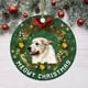 thumbnail image 1 of Navidad divertida decoración Navidad perro patrón colgante árbol de Navidad adornos Wmkox8yii fhajkh5060, 1 of 2
