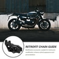 thumbnail image 3 of FONDOTIN 1Pack Motorcycle Chainguard Black Plastic for Chain Protection and Wear Reduction, 3 of 8