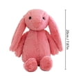 thumbnail image 3 of Bunny Stuffed Animal, 7.87in Cute Rabbit Plush, Easter Gift Soft Bunny Plush Long Ear Stuffed Animal (Off White), 3 of 6
