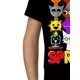 thumbnail image 4 of Camiseta SPRUNKI con estampado 3D de personajes de dibujos animados para niño - Manga corta de secado rápido, cuello redondo - Tejido de punto de algodón informal con,Black,5-6Y, 4 of 5