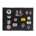 thumbnail image 5 of Póster de exhibición de almacenamiento de insignias, brazalete de aficionado del ejército, paño de acabado, velcro, para colgar en la pared, 5 of 5