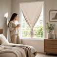 thumbnail image 5 of Talqzovs Blackout Curtains，Bedroom Curtains，Darkening Curtains for Bedroom Living Room Decoration Uncomplicated Installation 60×40in, 5 of 7
