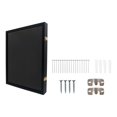 thumbnail image 3 of Bunblic Uniform Frame Display Case Wooden Showcase Storage Holder Lockable Uniform Shadow Box Sport Shirt Organizer for Soccer Hockey, 3 of 7