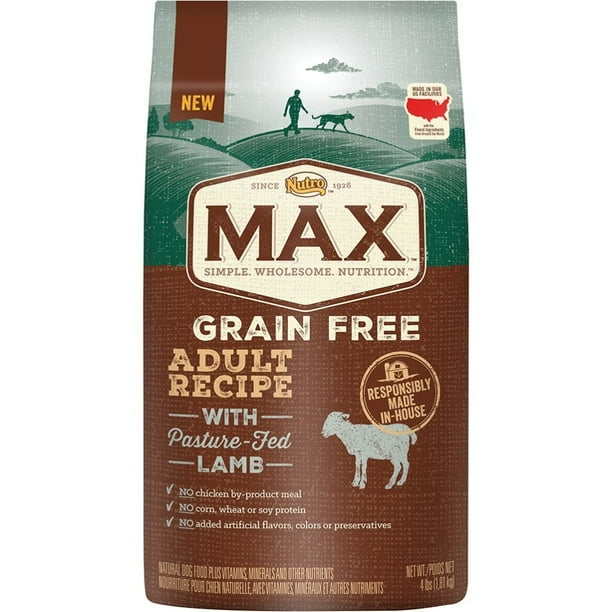 Nutro Max Lamb Dry Dog Food, 4 lb