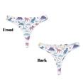 thumbnail image 3 of Fotbe Dinosaur Tanga Sin Costuras para Mujer con Estampado – Panties Invisibles, Transpirables y Cómodos para Uso Diario-X-Large, 3 of 6