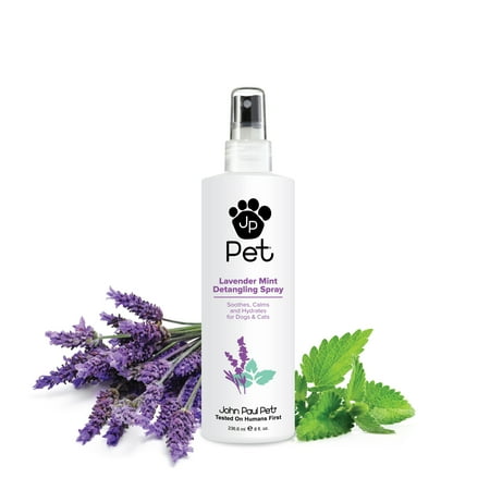 UPC: 0876065100869 | John Paul Pet Lavender Mint Detangling Spray for Pets  Soothes Moisturizes and Replenishes Dry Unruly Fur