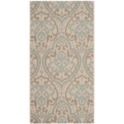 Martha Stewart Rugs Adelaide Beige/Aqua Area Rug