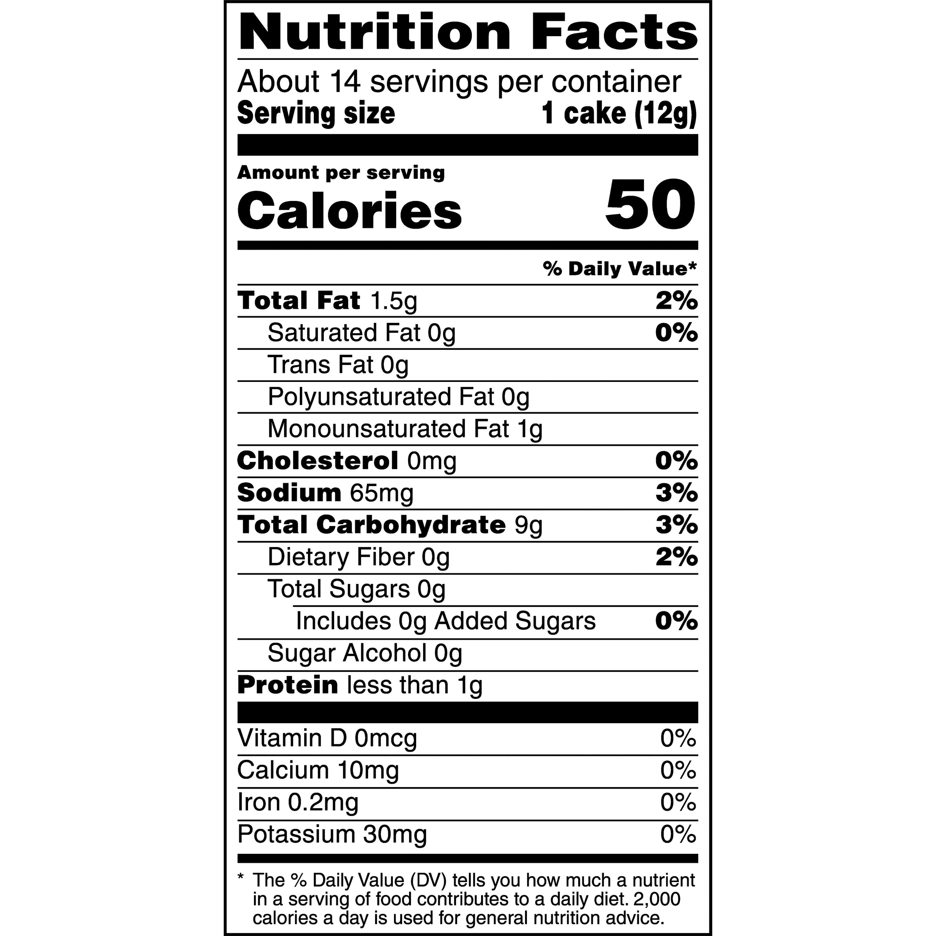 Quaker Rice Cakes, Everything