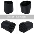 thumbnail image 3 of 4Pcs Durable Non Slips Ladder Rubber Feet Mat Step Ladder Foot Cushion (Round), 3 of 8