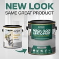 thumbnail image 2 of Evolve Porch & Floor Paint, Fast-Drying Wood and Concrete Paint, Light Gray, 1 Gallon, 2 of 7