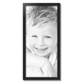 thumbnail image 2 of ArtToFrames 14x31 inch Noir Black - Full Wrap Picture Frame, Black MDF Poster Frame (4852), 2 of 8