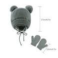 thumbnail image 3 of Odeerbi Baby Boys Girls Beanie Infant Toddler Beanie Hats 2025 NEW Kids Winter Hat Mittens Set Warm Fleece Hat Knitted Hat & Gloves, 3 of 9