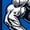 Royal Blue, variant on Body Builder Skipping Leg Day Adult White Crew Neck Short Sleeve Tee-Small