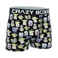 thumbnail image 3 of CRAZYBOXER Men's Underwear The Mandalorian Soft Soft Boxer Brief Freedom of movement, 3 of 4