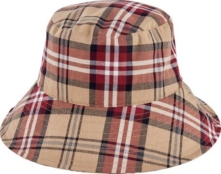 plaid bucket hat