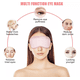thumbnail image 2 of "Máscara De Ojos Para Dormir De Seda Natural Antifaz De Sueño Rosa ", 2 of 4