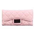 thumbnail image 2 of Mujer Bolso, Pu Cuero Rosa Patrón de Cuadros para Mujeres para Compras para compro, 2 of 7