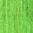thumbnail image 1 of Ahgly Company Indoor Square Abstract Green Modern Area Rugs, 7' Square, 1 of 4