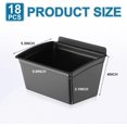 thumbnail image 1 of Slat Wall Bin Black 1Pack 7X5.7X4.5In, 1 of 6