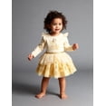 thumbnail image 5 of Disney Toddler Girls Princess Long Sleeve Ballerina Tutu Dress (Yellow, 5), 5 of 7