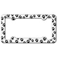 thumbnail image 3 of Smart Blonde LPF-029 6 x 12 in. Dog Paws Novelty Metal License Plate Frame, 3 of 3