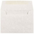thumbnail image 2 of JAM Paper 4 Bar A1 Parchment Invitation Envelopes, 3 5/8 x 5 1/8, Pewter Gray, 25/Pack, 2 of 2