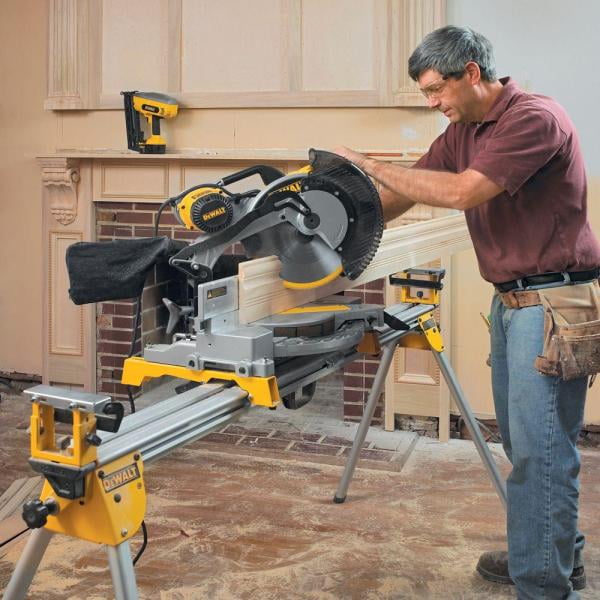 Restored DEWALT DW716 15 Amp 12 Inch Double Bevel Compound Miter Saw Refurbished Walmart