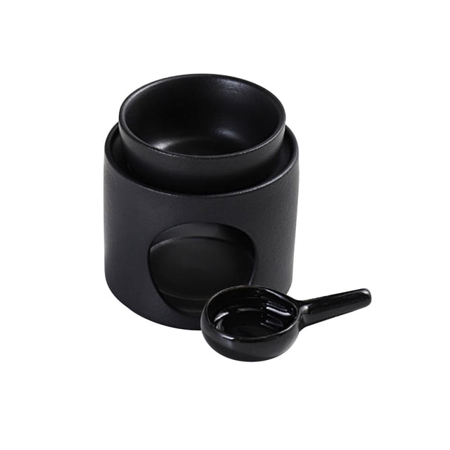 Quemador de aceites esenciales, quemador de aromas, calentador de fragancias, centro de mesa versátil Blanco