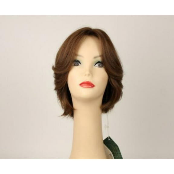 European Human Hair Freeda Wig Light Brown Dorothy Multi-Directional Skin Top Size M