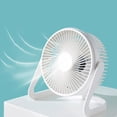 thumbnail image 2 of Ventilador portátil USB para oficina, mini escritorio, silencioso, 15 cm, 2 of 5